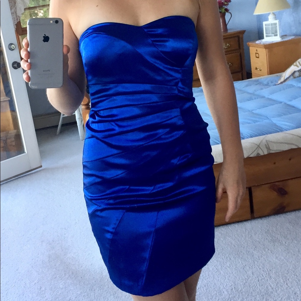 Royal Blue Cocktail Dress